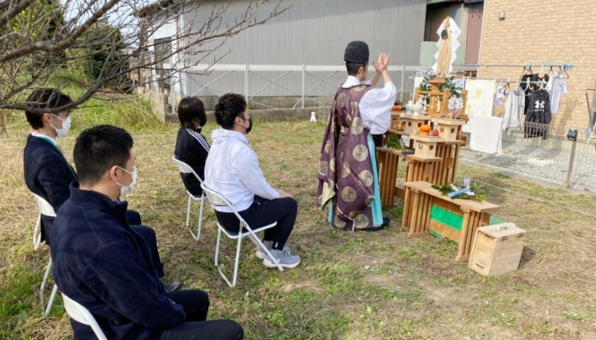 地鎮祭の写真