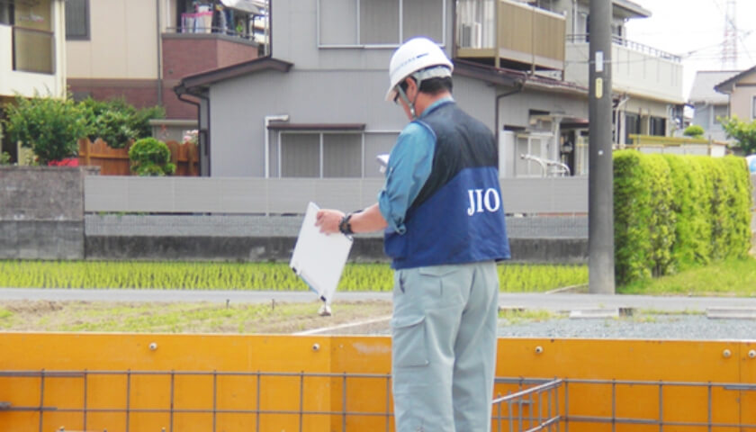 立ち会い検査の写真